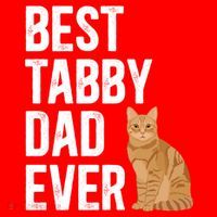 Best Orange Tabby Cat Dad Ever Orange Tabby Cat Owner Gift Santa Hat thumb 1