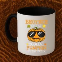 Brother Of The Coolest Pumpkin In The Patch Halloween Boy Coffee Mug thumb 2