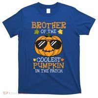 Brother Of The Coolest Pumpkin In The Patch Halloween Boy T-Shirt thumb 0