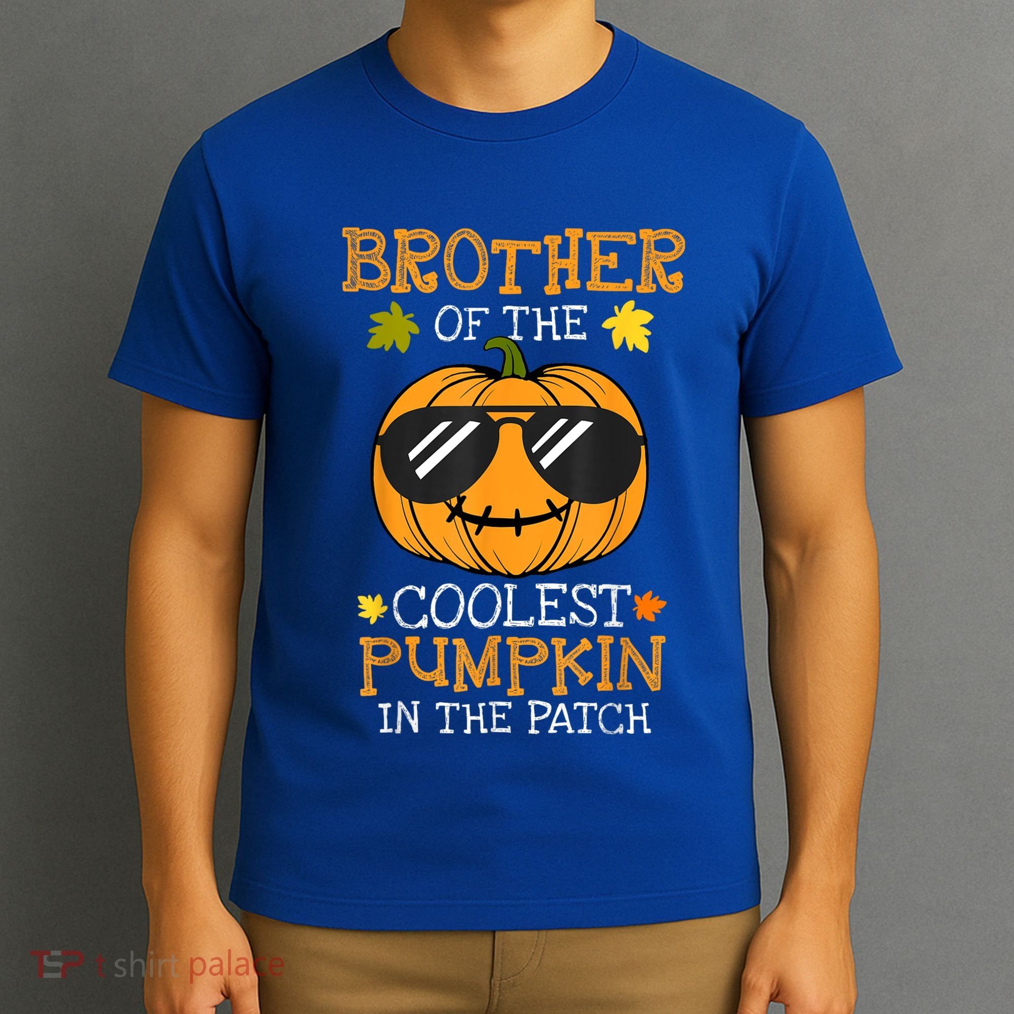 Brother Of The Coolest Pumpkin In The Patch Halloween Boy T-Shirt
