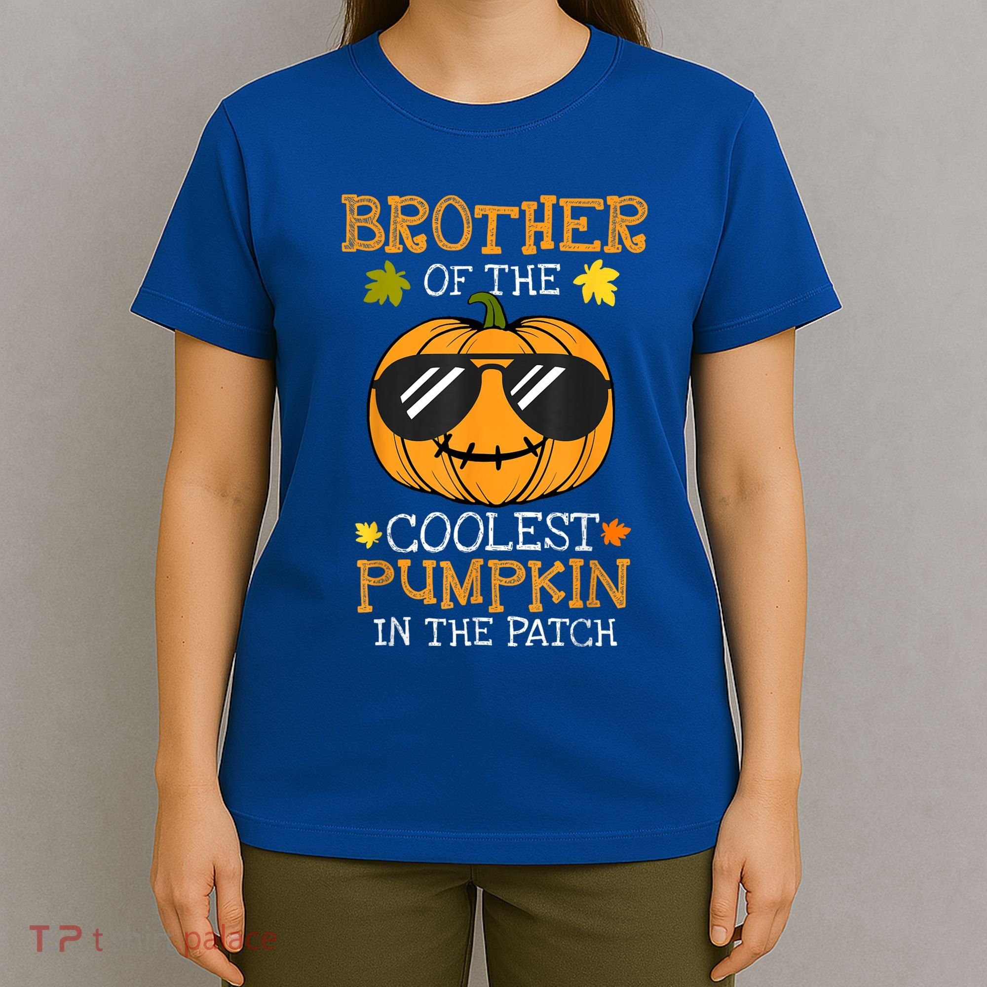 Brother Of The Coolest Pumpkin In The Patch Halloween Boy T-Shirt