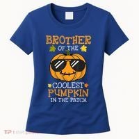 Brother Of The Coolest Pumpkin In The Patch Halloween Boy Women's T-Shirt thumb 0