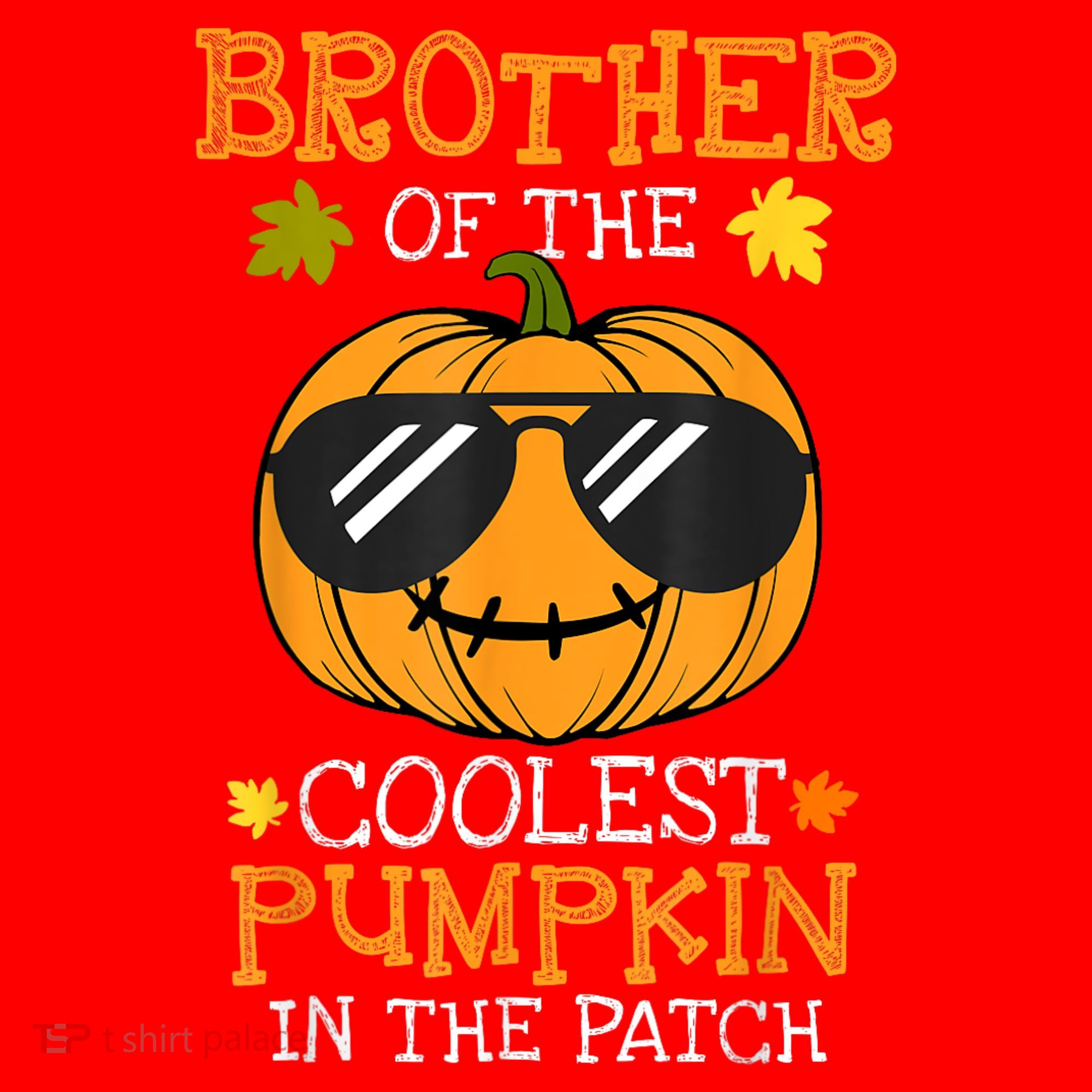 Brother Of The Coolest Pumpkin In The Patch Halloween Boy Santa Hat