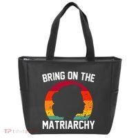 Bring On The Matriarchy Funny Humorous Feminist Statement Tote Bag thumb 0