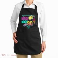 Bride Of The 90s Retro 90s Bride Bachelorette Party Apron thumb 2