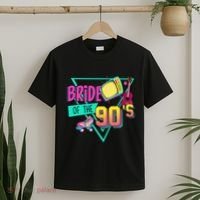 Bride Of The 90s Retro 90s Bride Bachelorette Party T-Shirt thumb 2