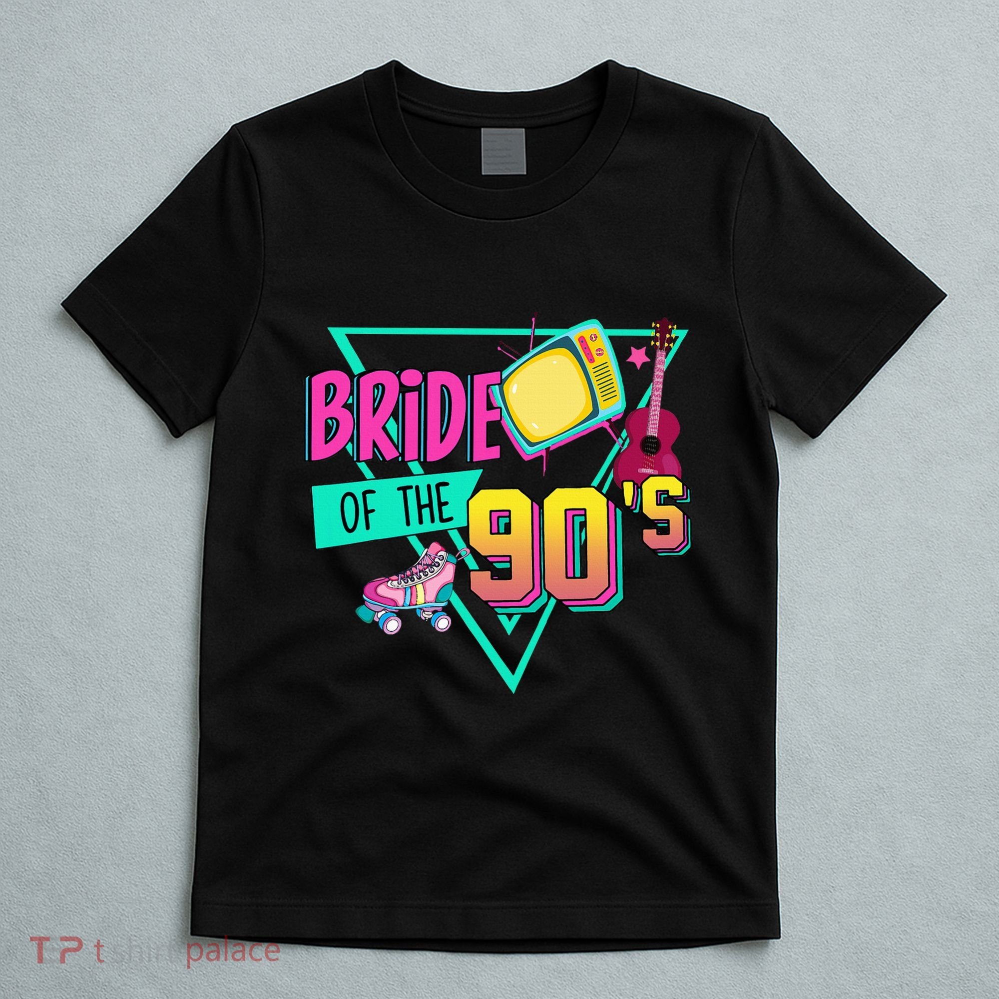 Bride Of The 90s Retro 90s Bride Bachelorette Party T-Shirt