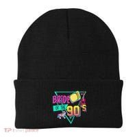 Bride Of The 90s Retro 90s Bride Bachelorette Party Beanie thumb 0
