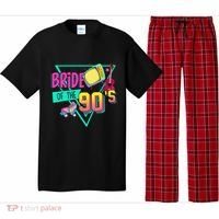Bride Of The 90s Retro 90s Bride Bachelorette Party Pajama Set thumb 0