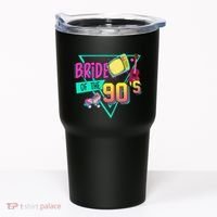 Bride Of The 90s Retro 90s Bride Bachelorette Party Tumbler thumb 0