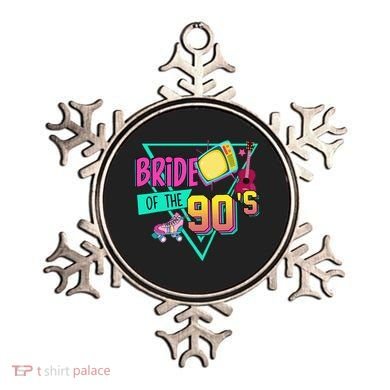 Bride Of The 90s Retro 90s Bride Bachelorette Party Ornament