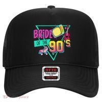 Bride Of The 90s Retro 90s Bride Bachelorette Party Hat thumb 0