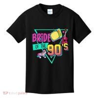 Bride Of The 90s Retro 90s Bride Bachelorette Party Kids T-Shirt thumb 0