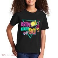 Bride Of The 90s Retro 90s Bride Bachelorette Party Kids T-Shirt thumb 2