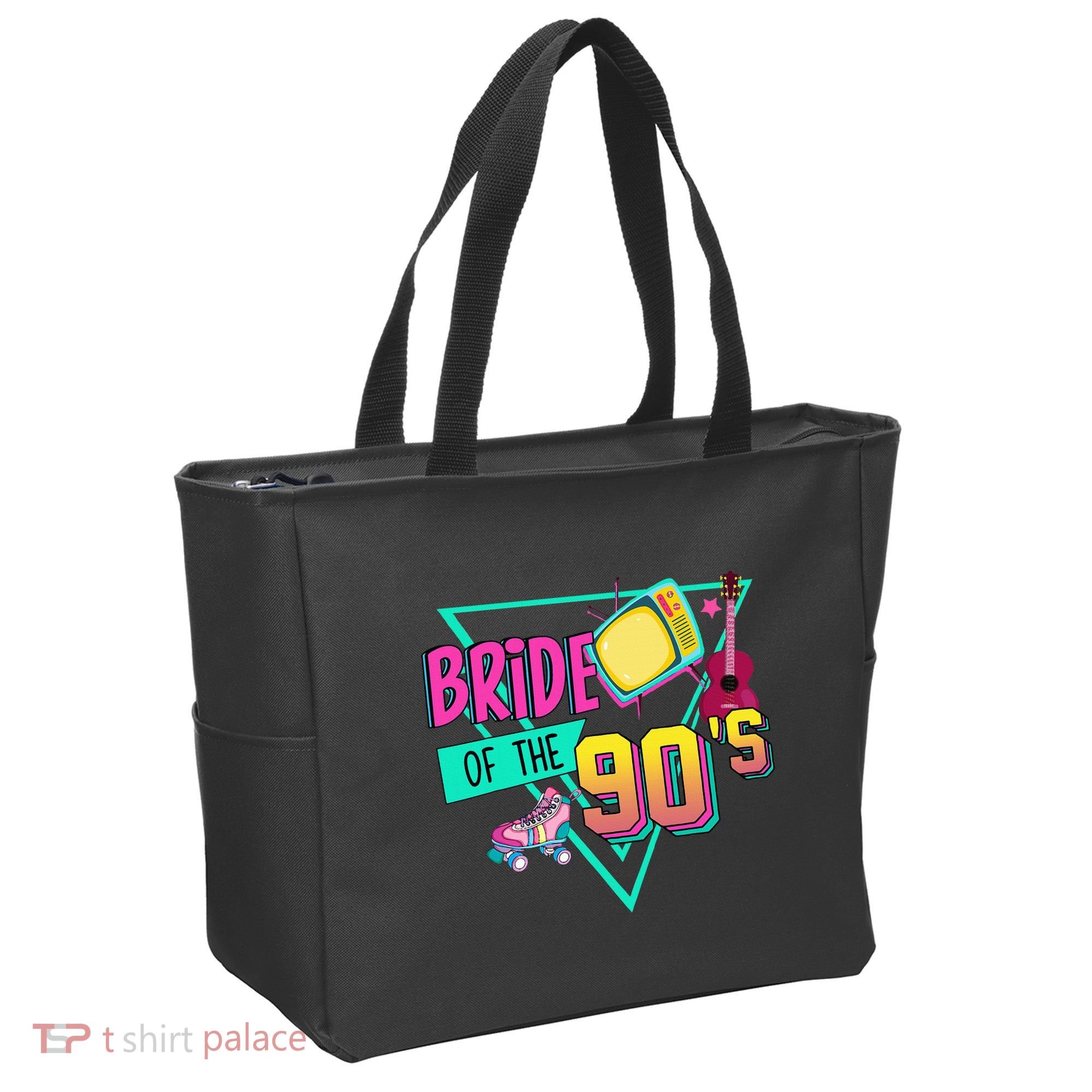 Bride Of The 90s Retro 90s Bride Bachelorette Party Tote Bag
