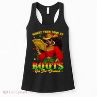 Boots On The Ground Juneteenth Cowgirl Where Them Fans At   Women's Tank Top thumb 0