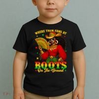 Boots On The Ground Juneteenth Cowgirl Where Them Fans At   Toddler T-Shirt thumb 2