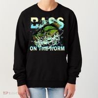 Bass On The Worm Women's Sweatshirt thumb 0