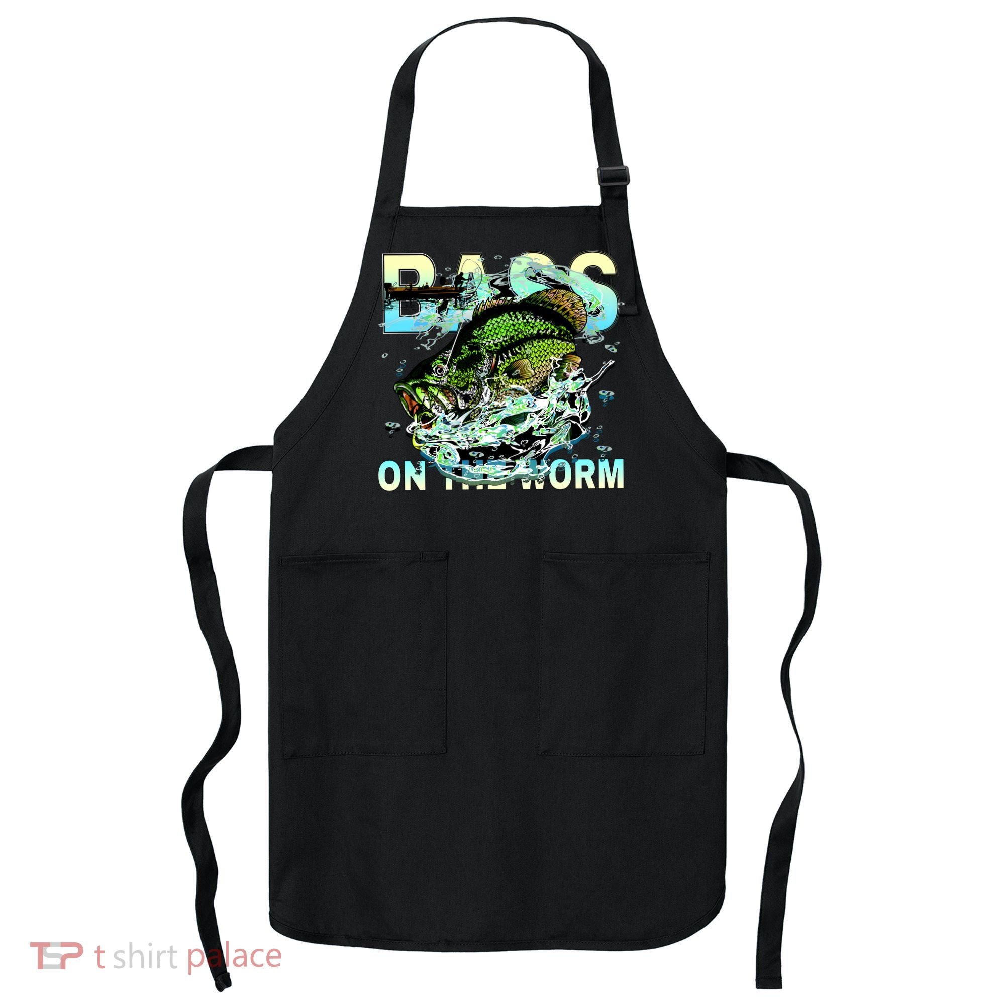 Bass On The Worm Apron