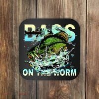 Bass On The Worm Coaster thumb 0