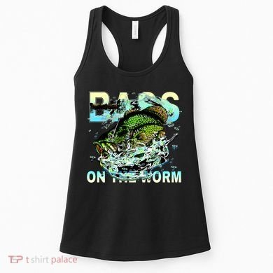 Bass On The Worm Women's Tank Top
