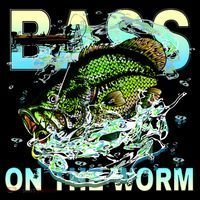 Bass On The Worm Toddler Hoodie thumb 2