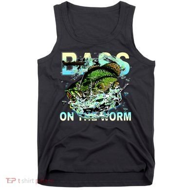 Bass On The Worm Tank Top