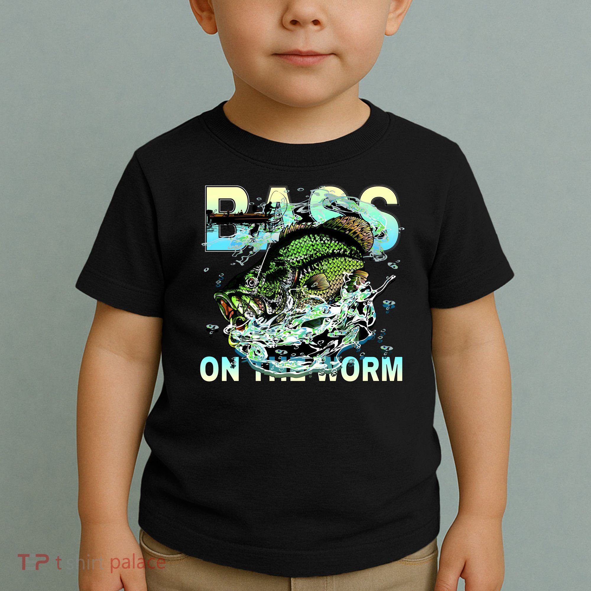 Bass On The Worm Toddler T-Shirt