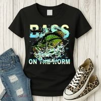 Bass On The Worm Women's T-Shirt thumb 3