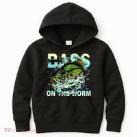 Bass On The Worm Kids Hoodie thumb 0