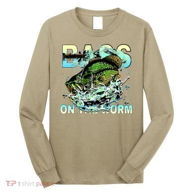 Bass On The Worm Long Sleeve Shirt
