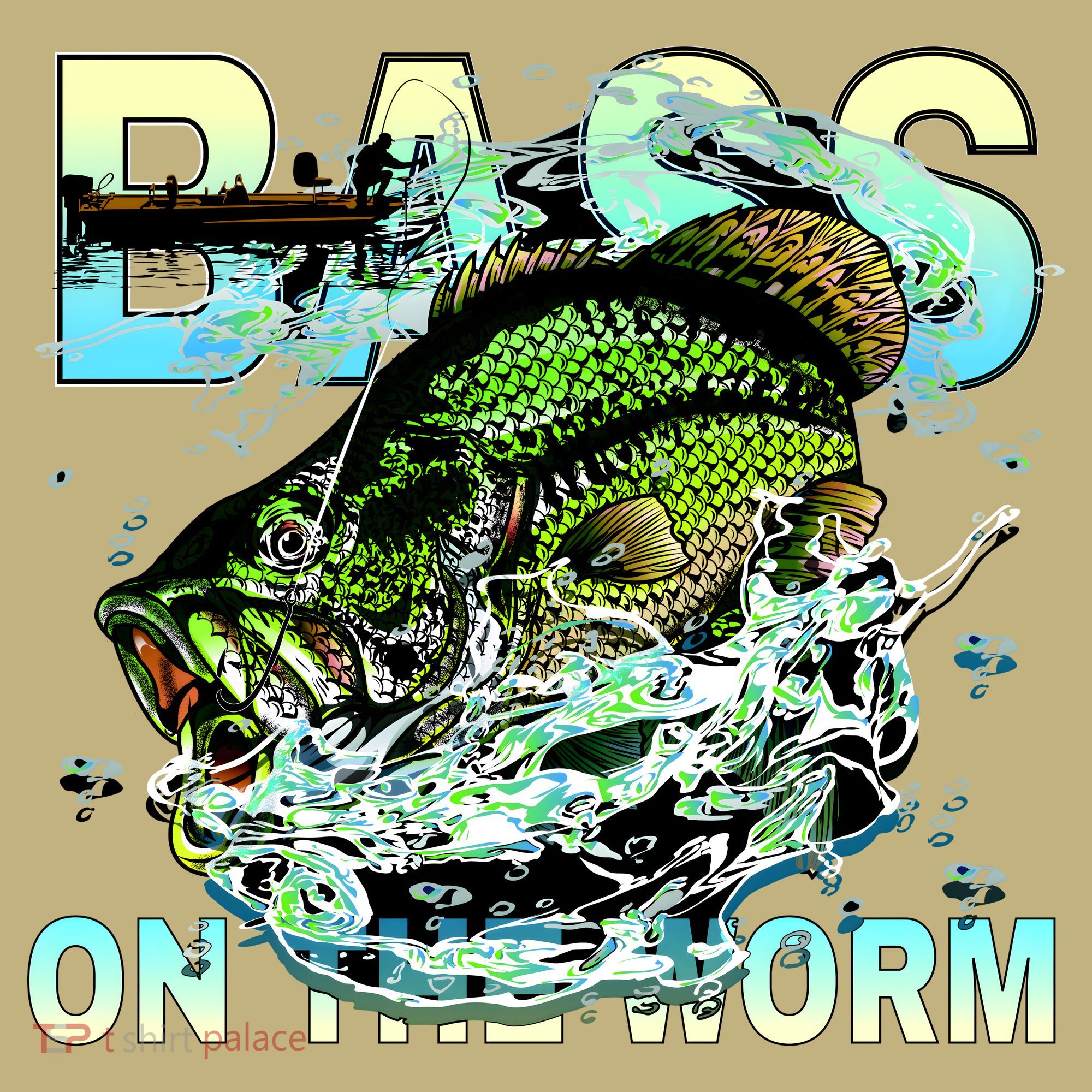 Bass On The Worm T-Shirt
