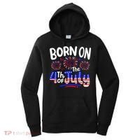 Born On The 4th Of July Birthday Party Usa Women's Hoodie thumb 0