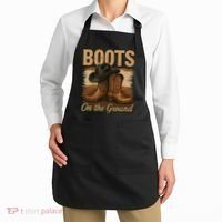 Boots On The Ground Cowgirl Line Dance Apron thumb 2