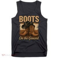 Boots On The Ground Cowgirl Line Dance Tank Top thumb 0
