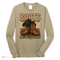 Boots On The Ground Cowgirl Line Dance Long Sleeve Shirt thumb 0