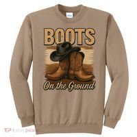 Boots On The Ground Cowgirl Line Dance Sweatshirt thumb 0