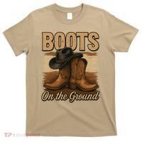Boots On The Ground Cowgirl Line Dance T-Shirt thumb 0