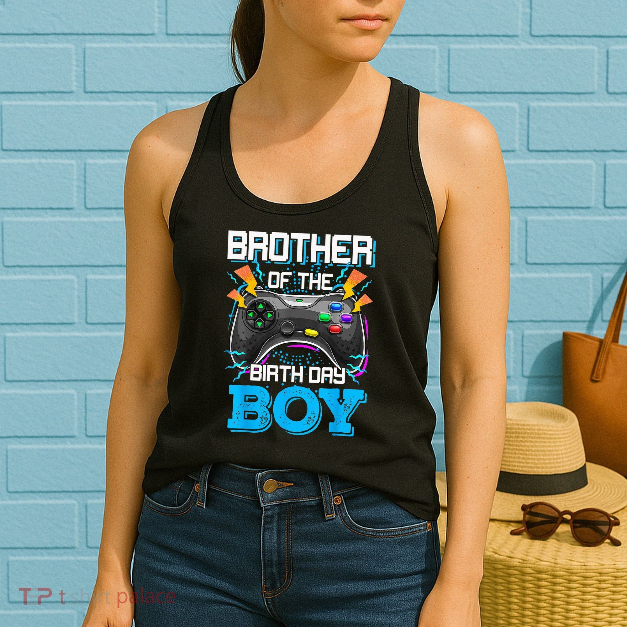 Brother Of The Birthday Boy Happy Birthday Video Game Women's Tank Top