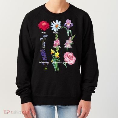 Botanical Floral Flowers Women's Sweatshirt