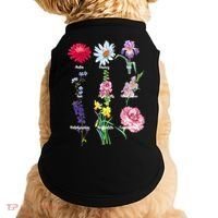 Botanical Floral Flowers Doggie Tank thumb 0