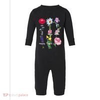 Botanical Floral Flowers Infant Fleece One Piece thumb 0