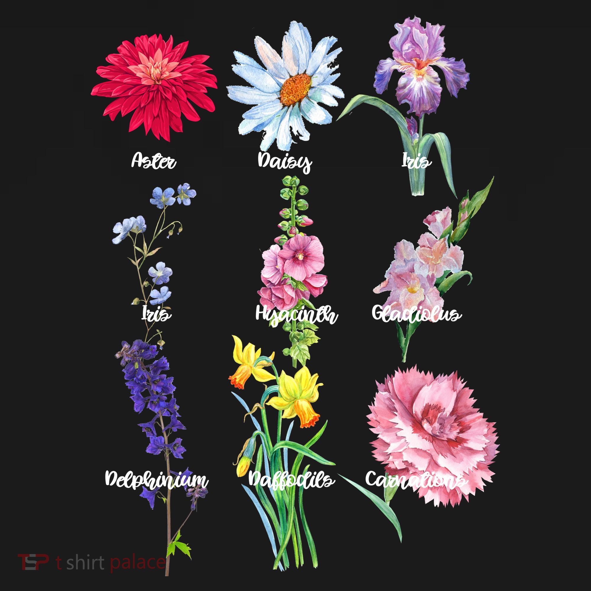 Botanical Floral Flowers Hoodie