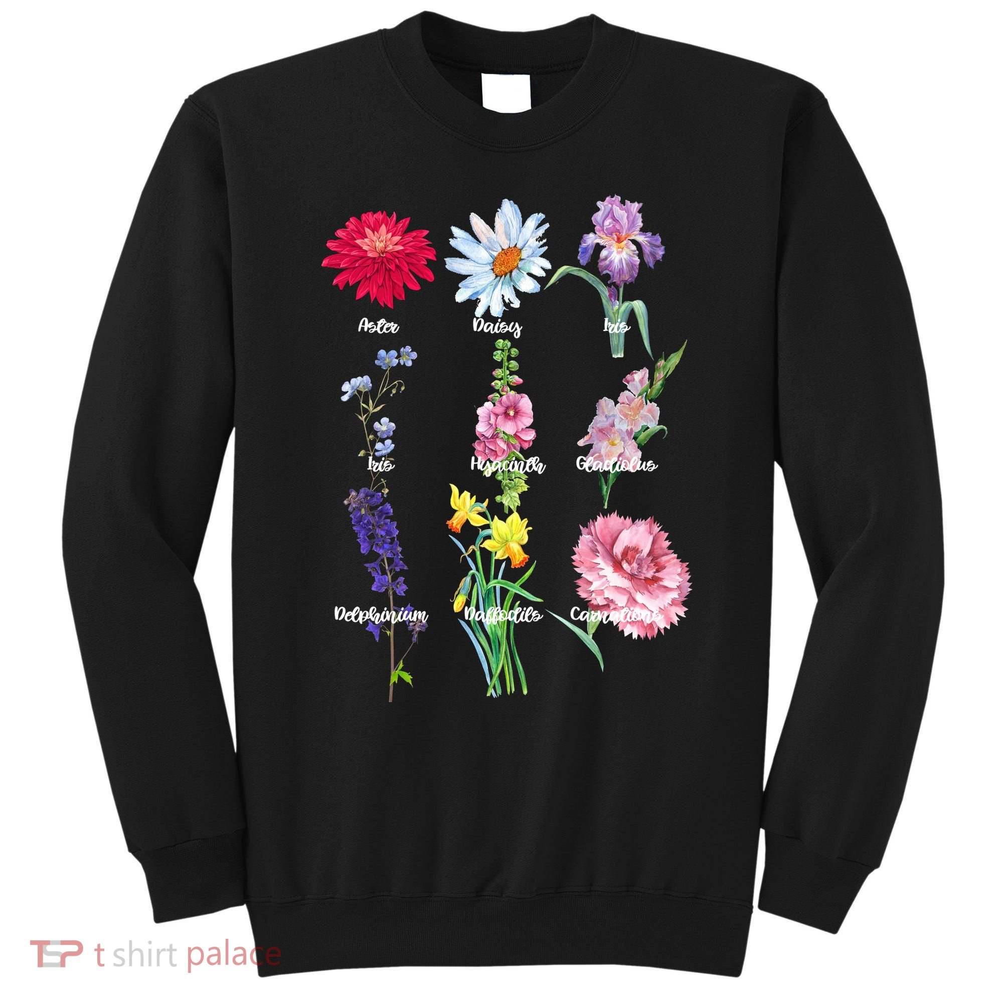Botanical Floral Flowers Sweatshirt