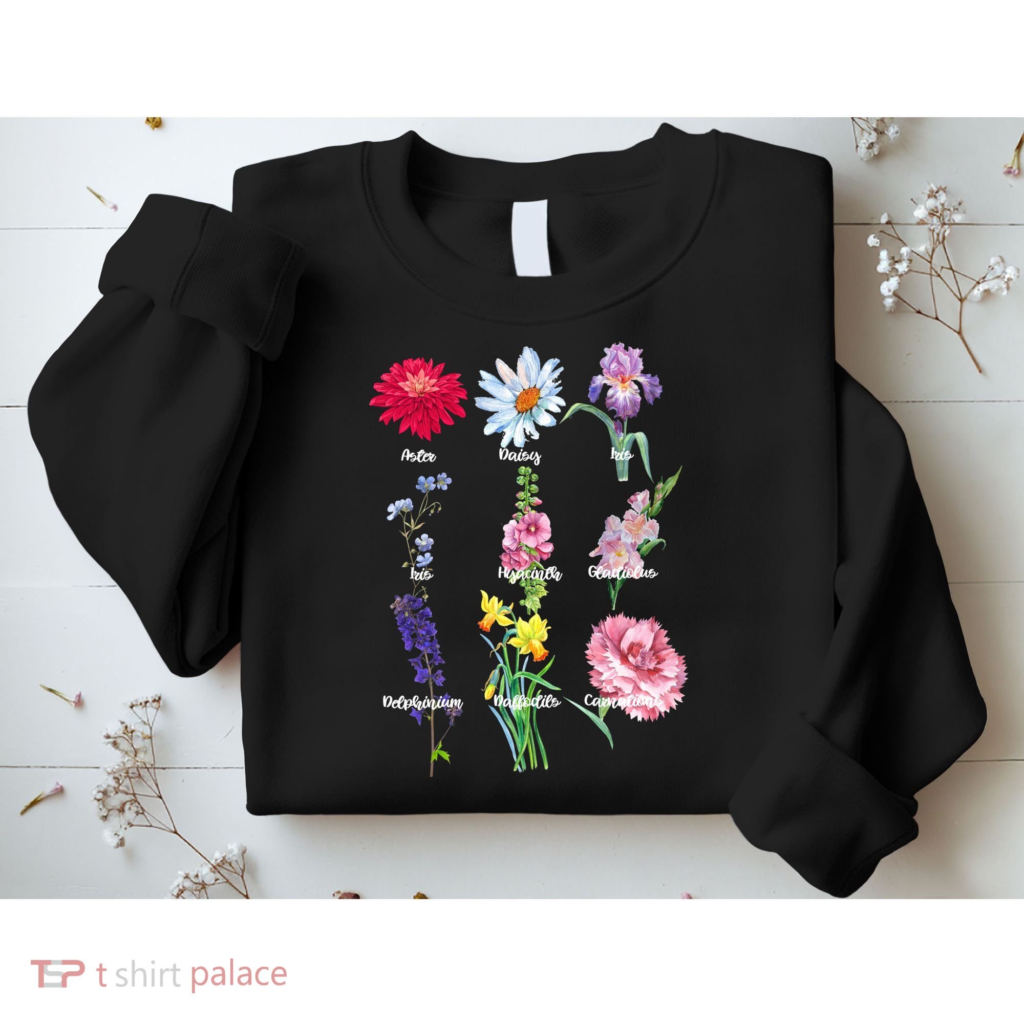 Botanical Floral Flowers Sweatshirt