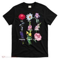 Botanical Floral Flowers T-Shirt thumb 0