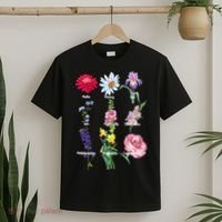 Botanical Floral Flowers T-Shirt thumb 2