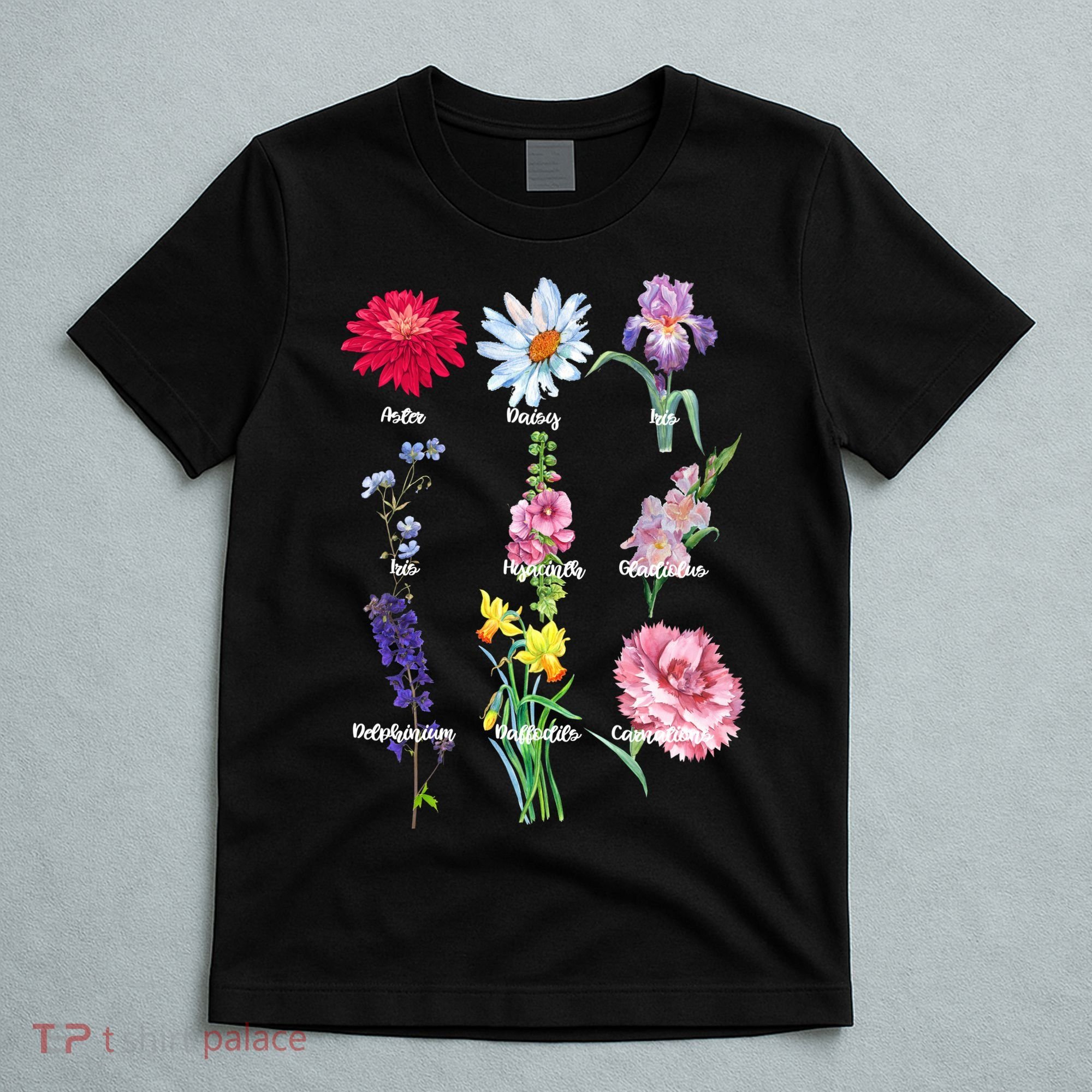 Botanical Floral Flowers T-Shirt
