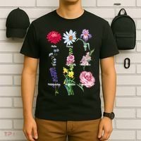 Botanical Floral Flowers T-Shirt thumb 6