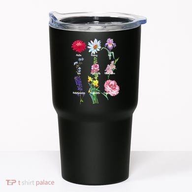 Botanical Floral Flowers Tumbler